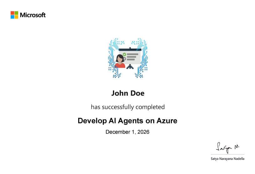 Microsoft Certificate