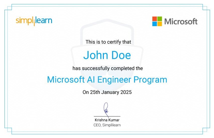 Program Certificate